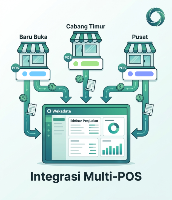 Pakai kasir berbeda di tiap cabang? <strong>Tidak masalah</strong>
