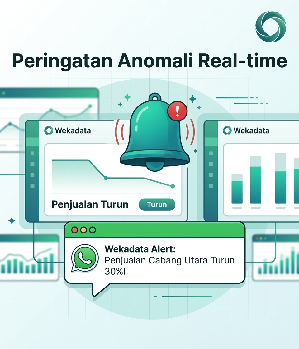 Tahu masalah di cabang <strong>sebelum terlambat</strong>